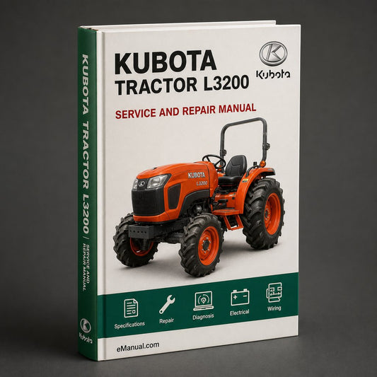 KUBOTA Tractor L3200 Factory Service Repair Manual