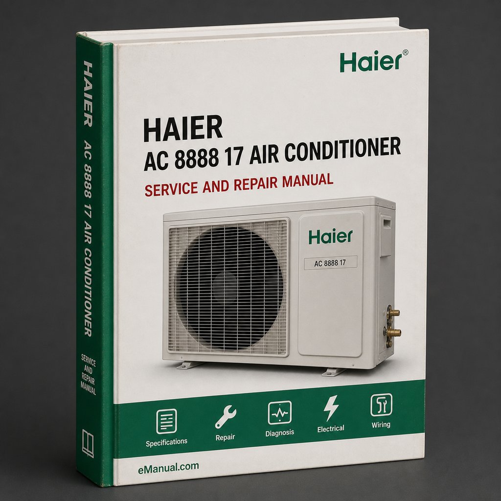 HAIER AC 8888 / 17 AIR CONDITIONER Service Manual PDF Download