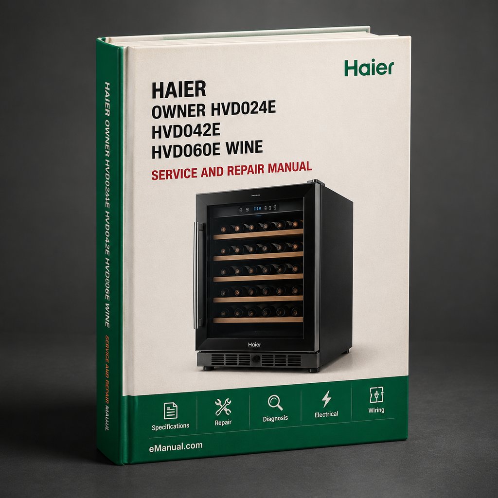 Owner Manual Haier HVD024E / HVD042E / HVD060E Wine Cooler PDF Download
