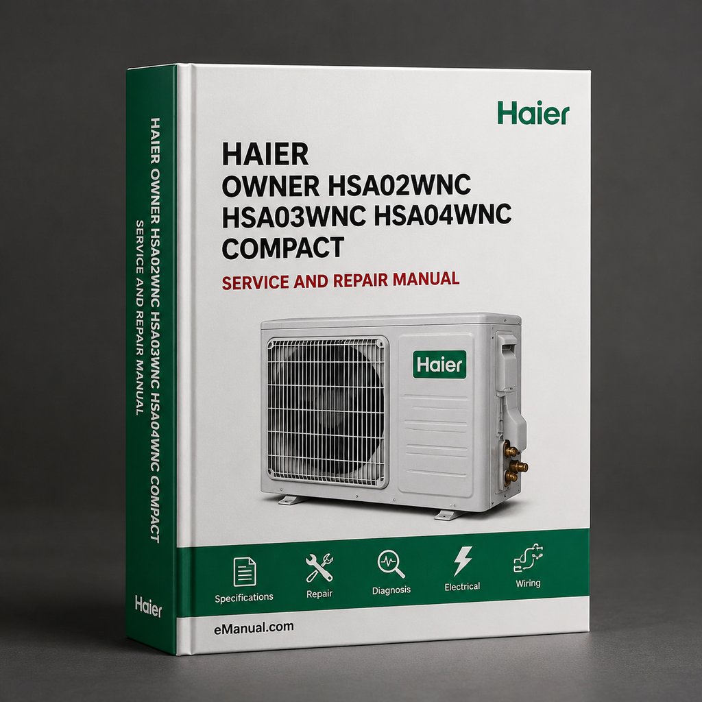 Owner Manual Haier HSA02WNC / HSA03WNC / HSA04WNC Compact Refrigerator PDF Download