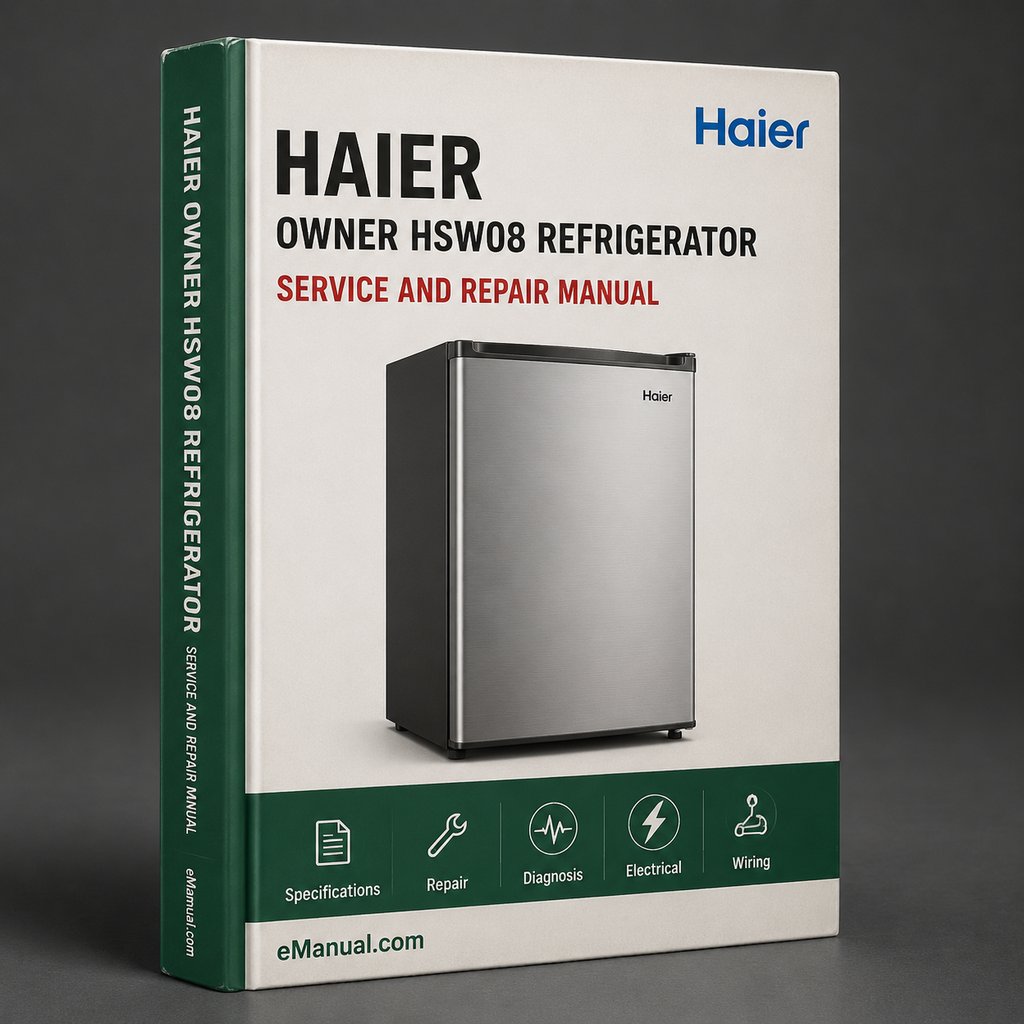 Owner Manual Haier HSW08 Refrigerator PDF Download