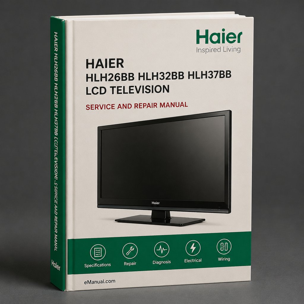 Haier HLH26BB / HLH32BB / HLH37BB LCD TELEVISION Repair Manual PDF Download