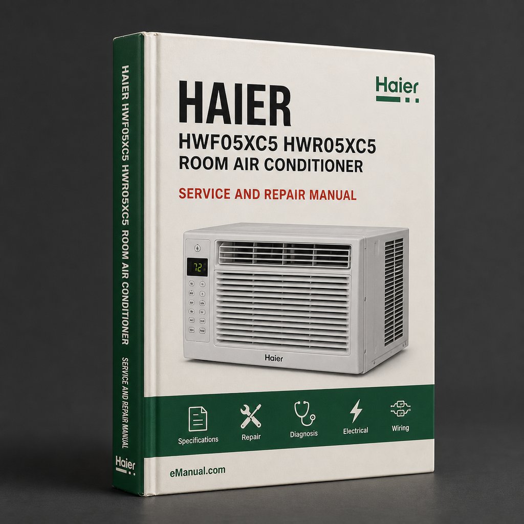 Haier HWF05XC5 / HWR05XC5 Room Air Conditioner Owner Manual PDF Download