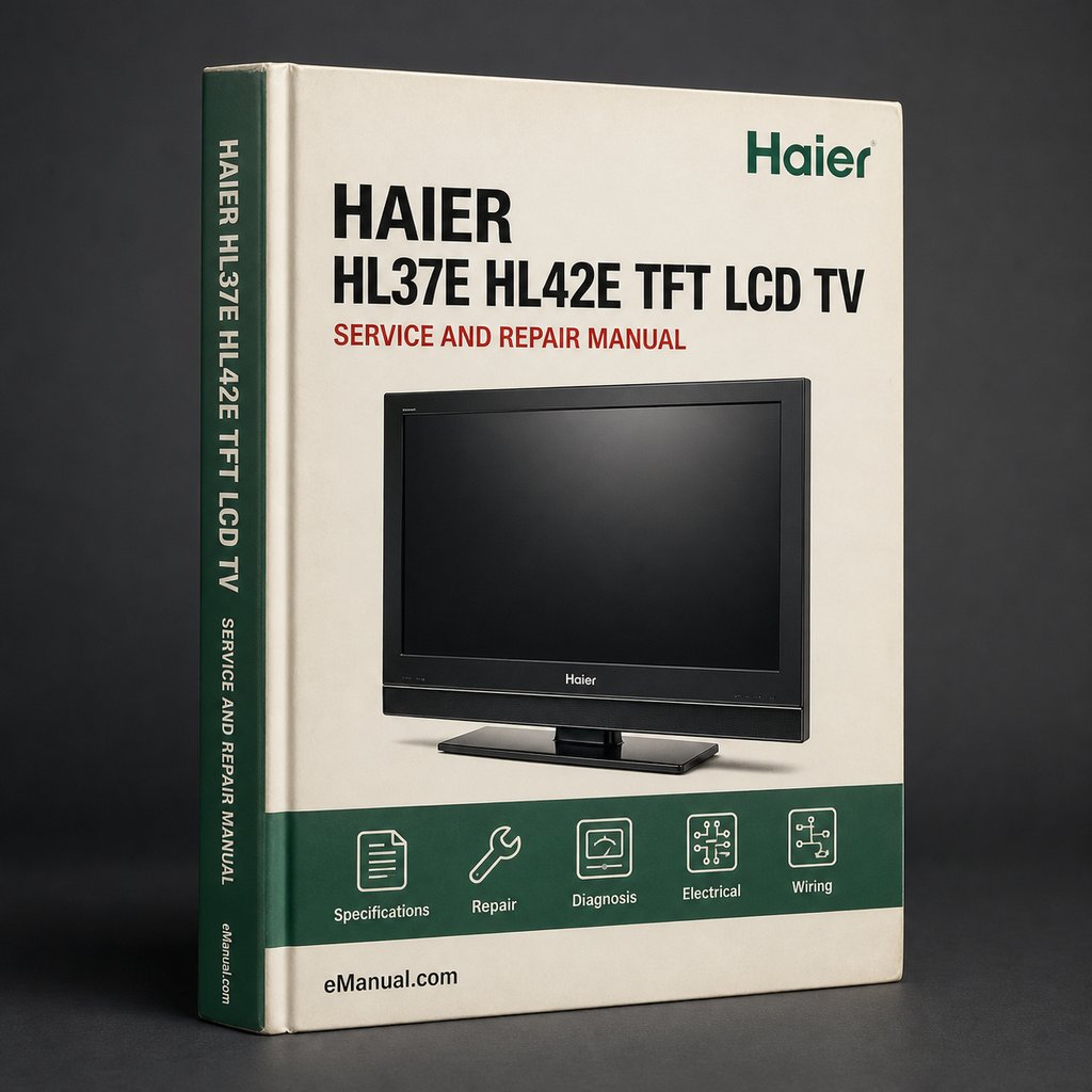 Haier HL37E / HL42E TFT LCD TV Owner Manual PDF Download
