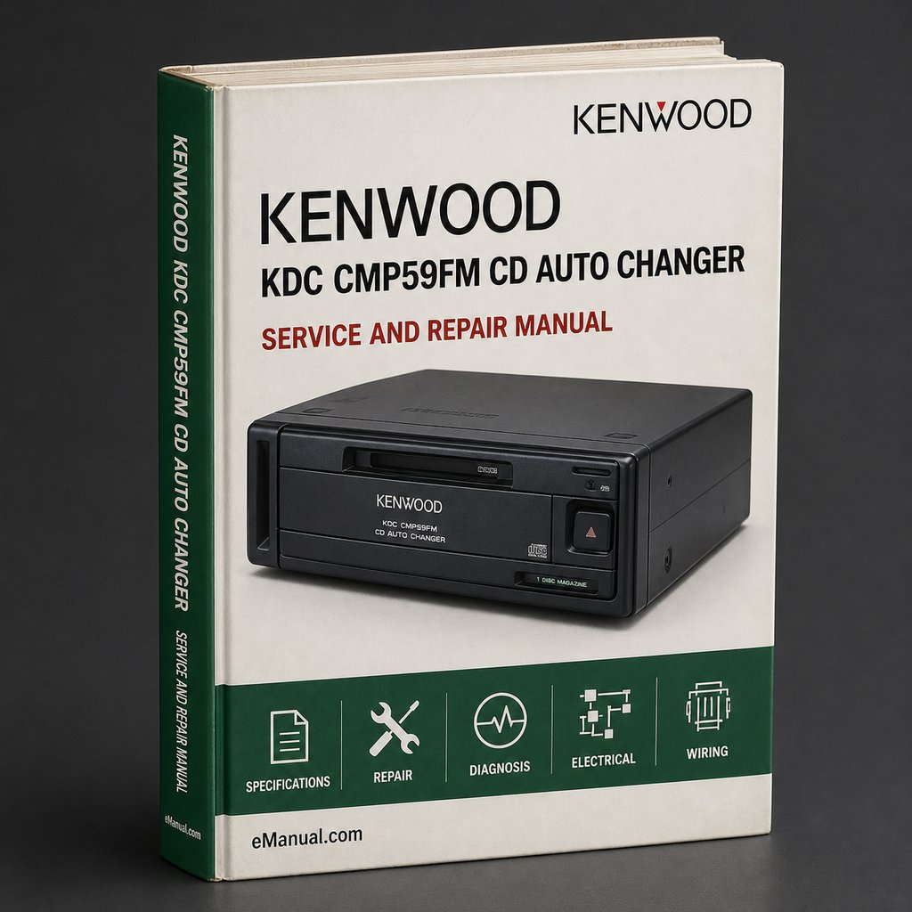 Service Manual Kenwood KDC CMP59FM CD Auto CHANGER PDF Download