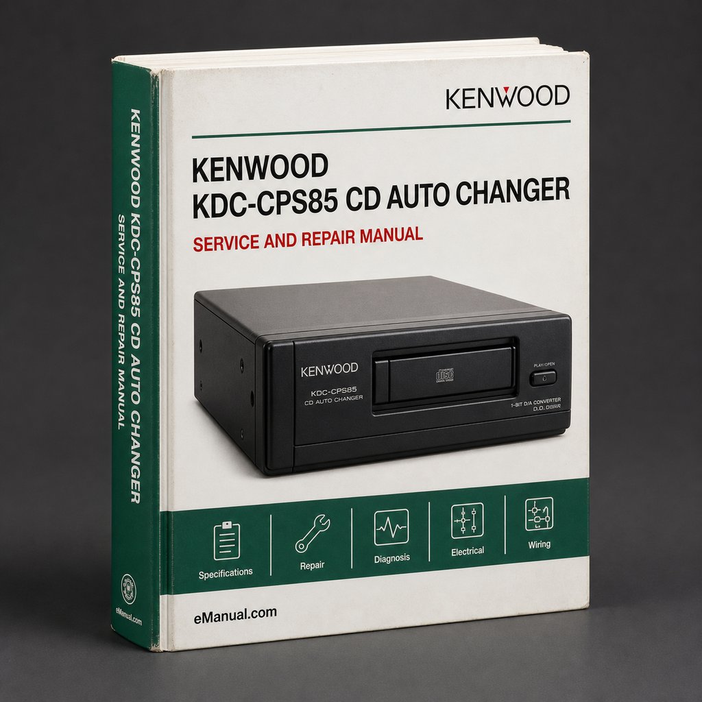 Kenwood KDC-CPS85 CD Auto CHANGER Service Manual PDF Download