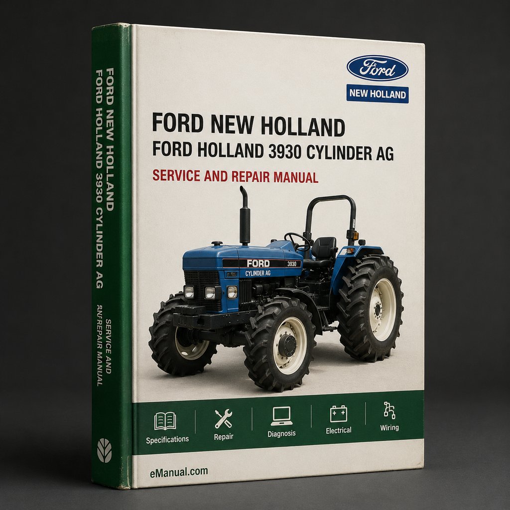 Ford New Holland 3930 3 CYLINDER AG Tractor ILLUSTRATED Parts List Manual PDF Download