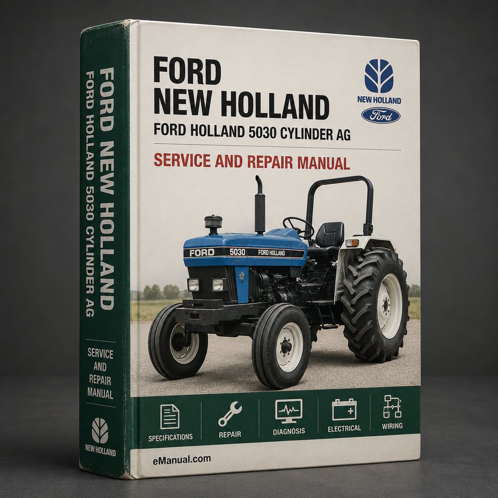 Ford New Holland 5030 4 CYLINDER AG Tractor ILLUSTRATED Parts List Manual PDF Download