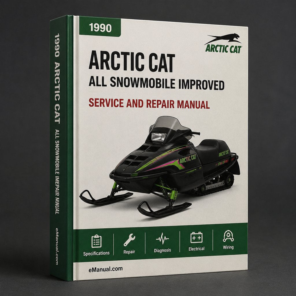 ARCTIC CAT 1990-1998 All Snowmobile Service Repair Manual [Improved] PDF Download