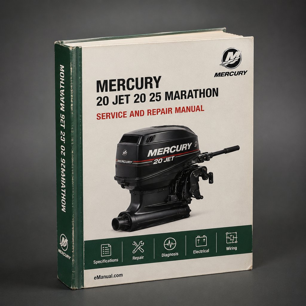 Mercury Service Manual 20 Jet 20 25 Marathon Seapro 25 PDF Download
