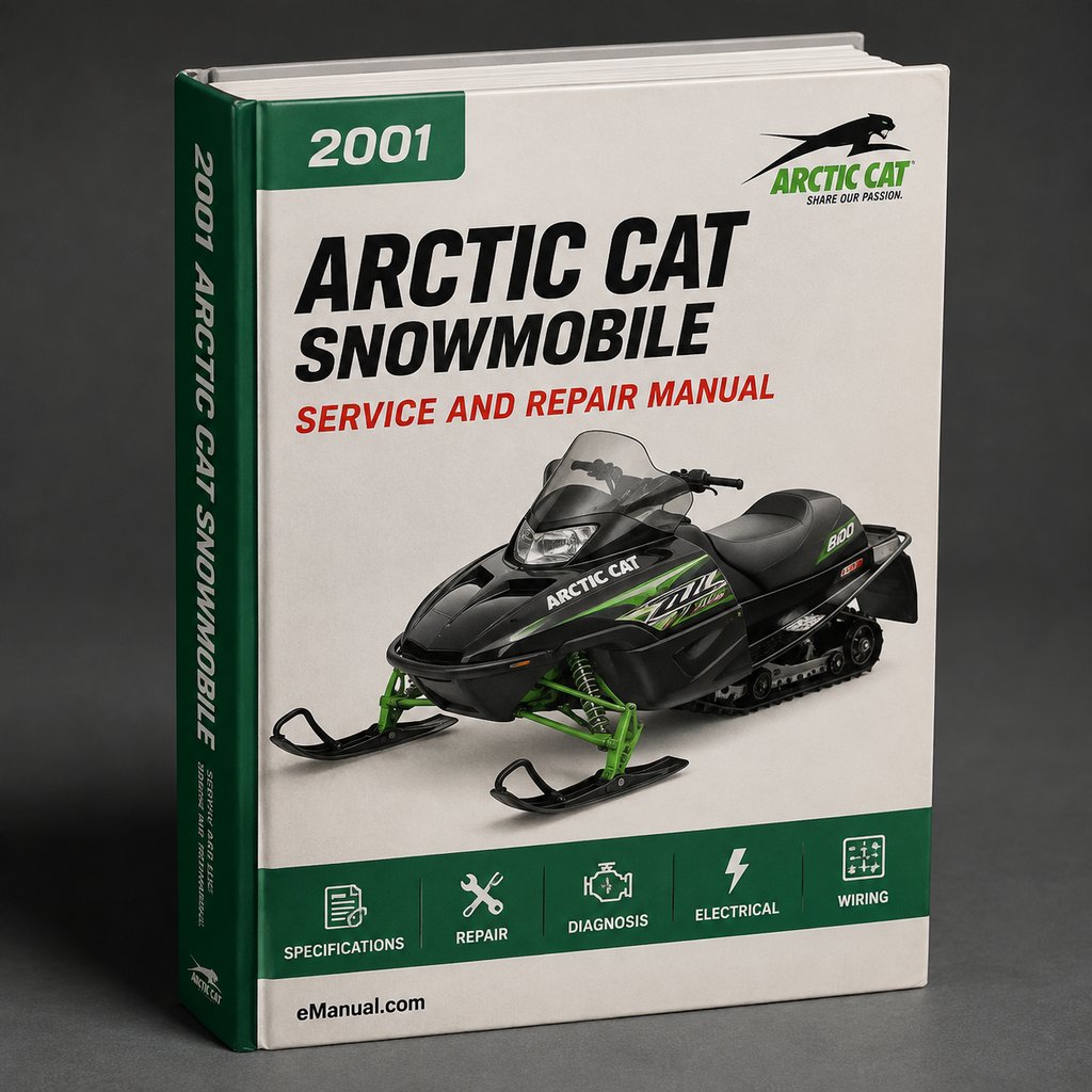 Arctic Cat Snowmobile 2001 Service Repair Manual PDF Download