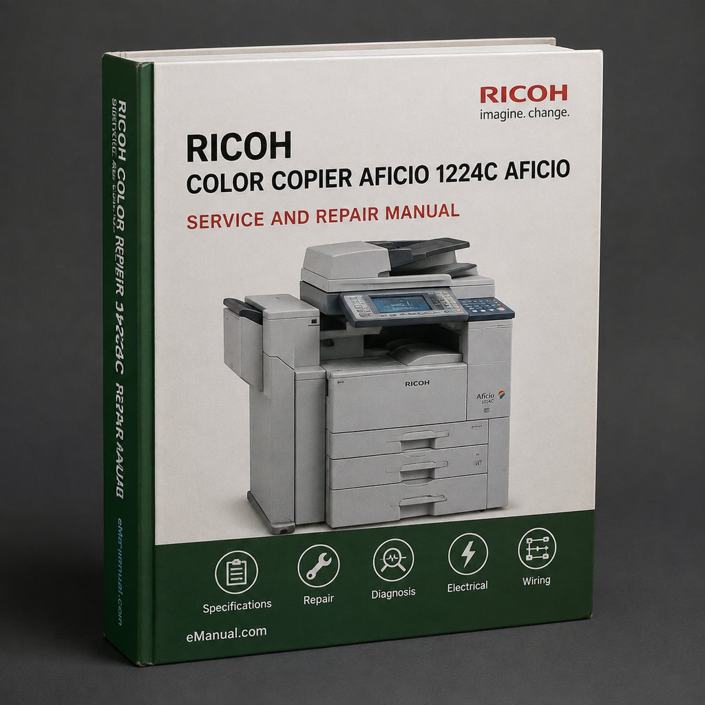 Ricoh Color Copier Aficio 1224C Aficio 1232C Manuals PDF Download