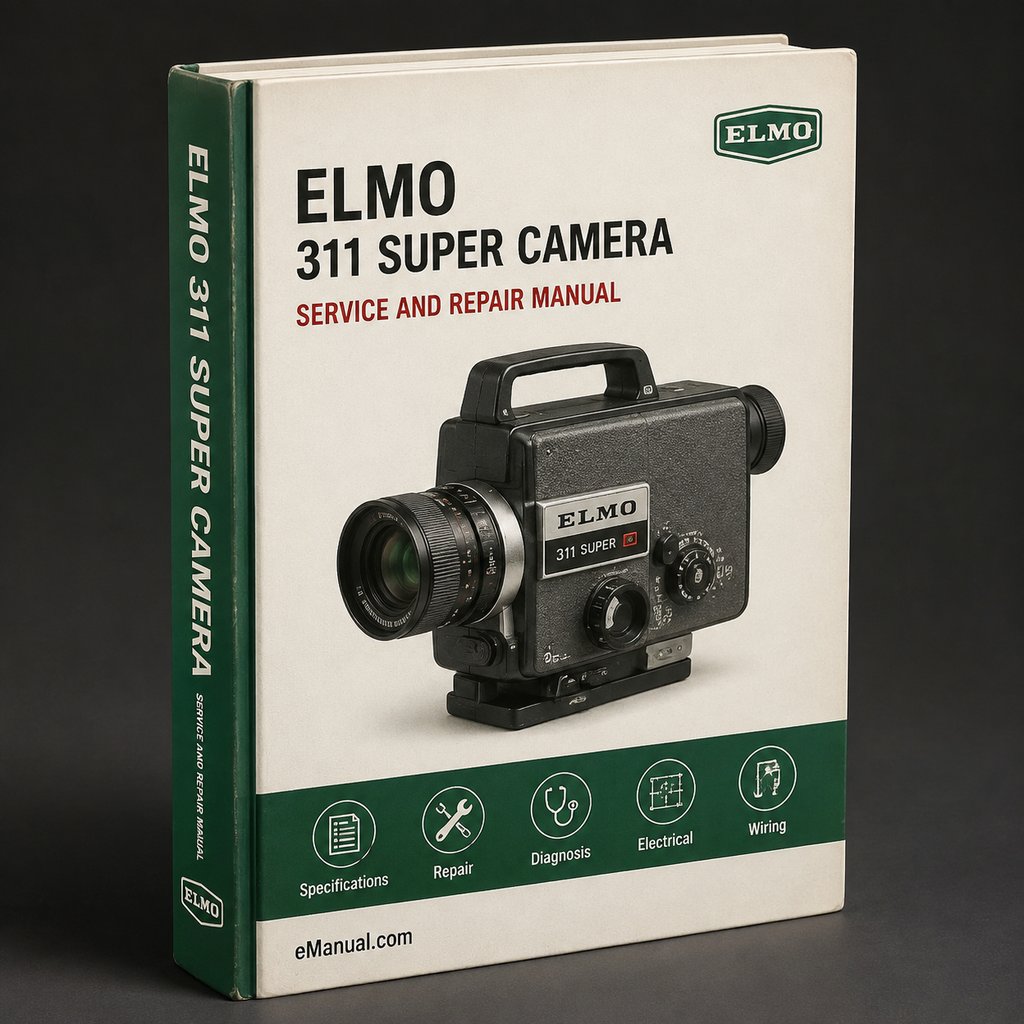 ELMO 311 Super 8 CAMERA Manual PDF Download