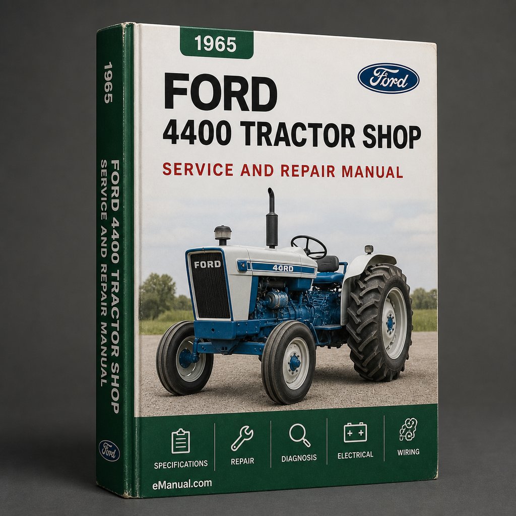Ford 4400 Tractor Service Repair Shop Manual Workshop 1965-1975 PDF Download
