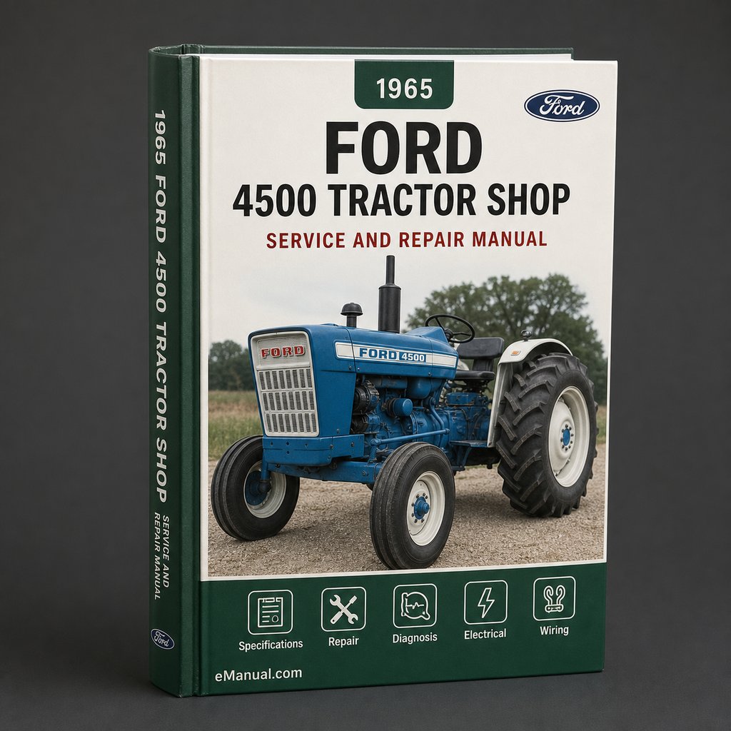 Ford 4500 Tractor Service Repair Shop Manual Workshop 1965-1975 PDF Download