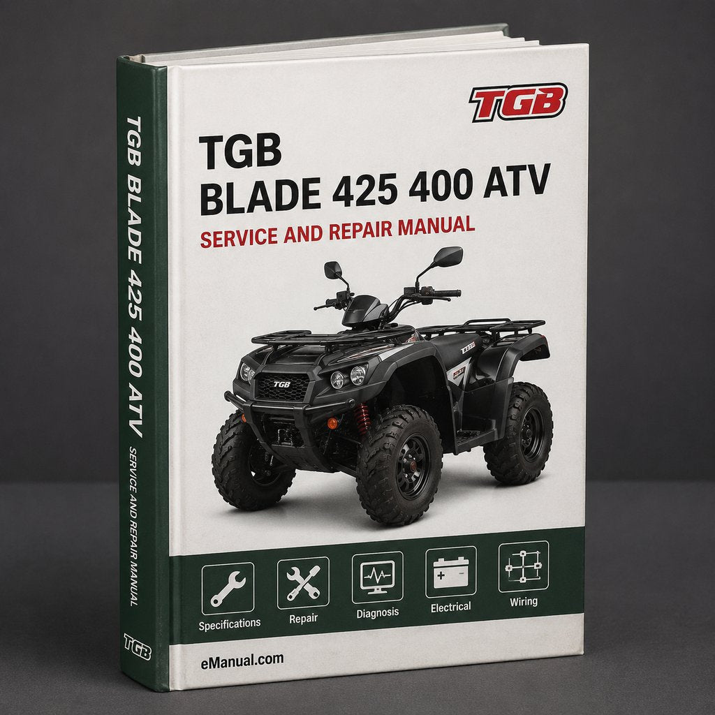 TGB Blade 425 400 ATV Service Repair Manual Download PDF