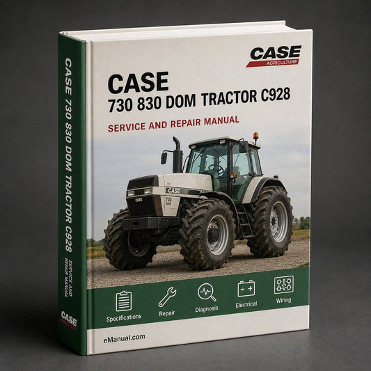 CASE 730 830 DOM Tractor Parts Manual C928 PDF Download Download