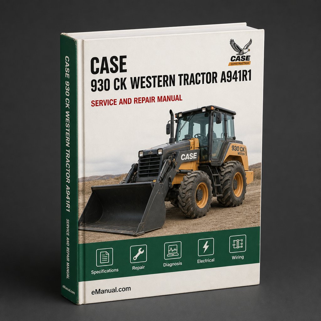 CASE 930 CK WESTERN Tractor Parts Manual A941R1 PDF Download Download