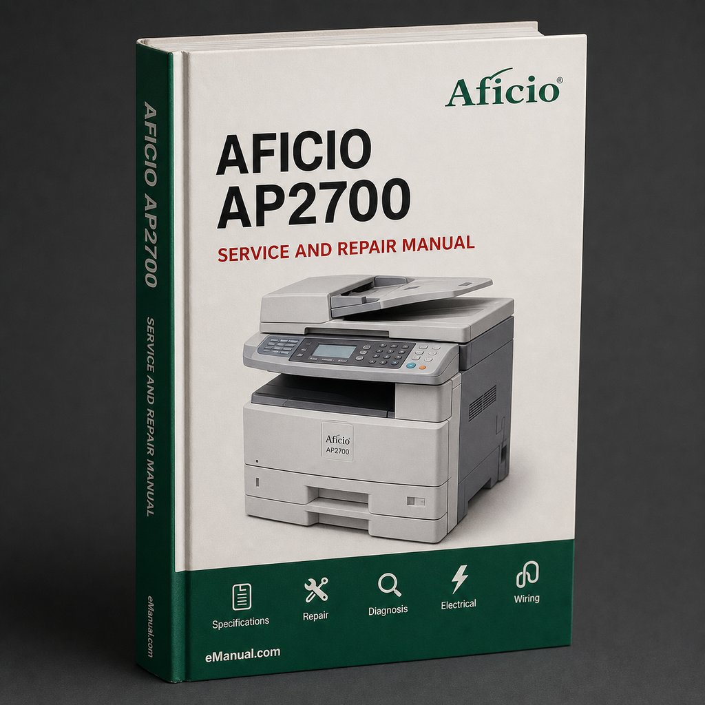Aficio AP2700 Service Manual PDF Download