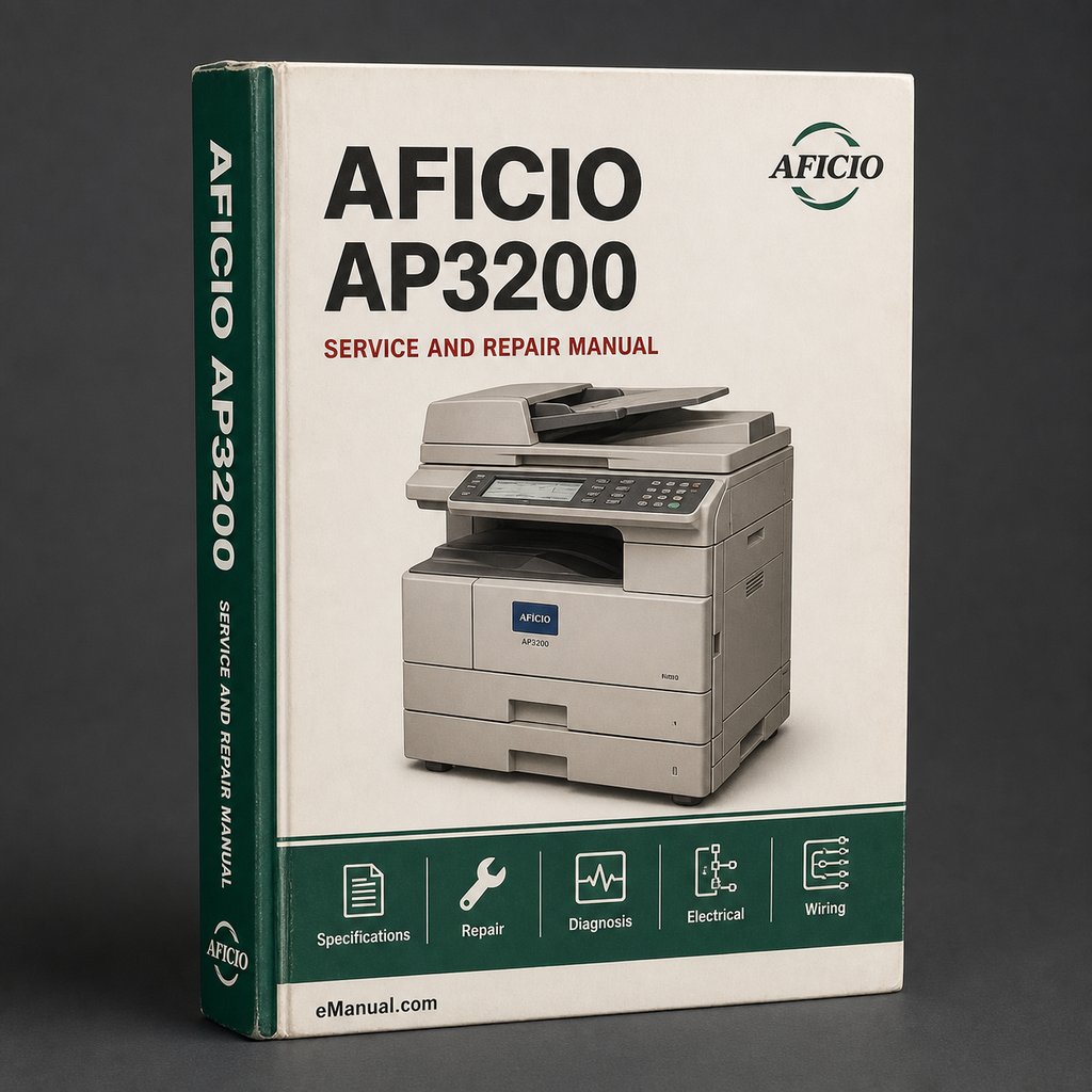 Aficio AP3200 Parts Catalog