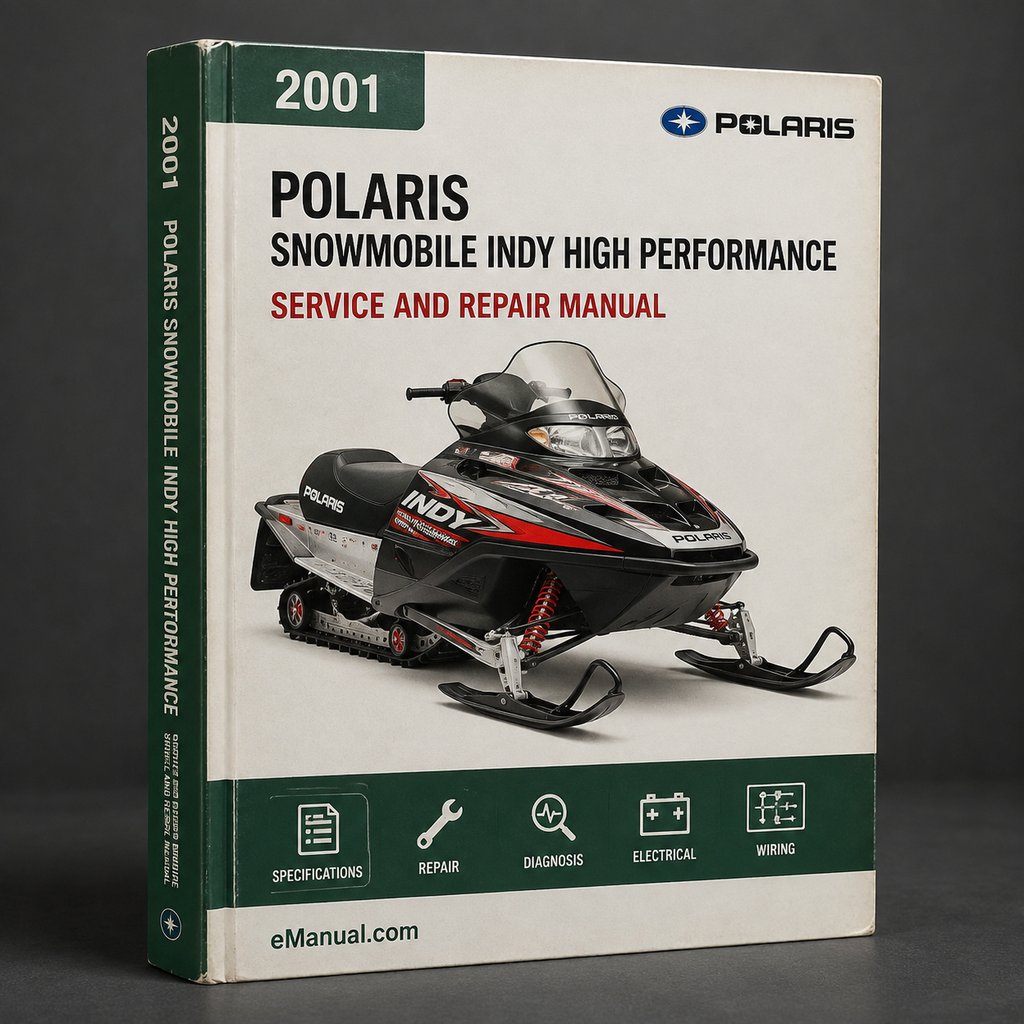 Polaris snowmobile Indy Service Manual Repair 2001 High Performance PDF Download