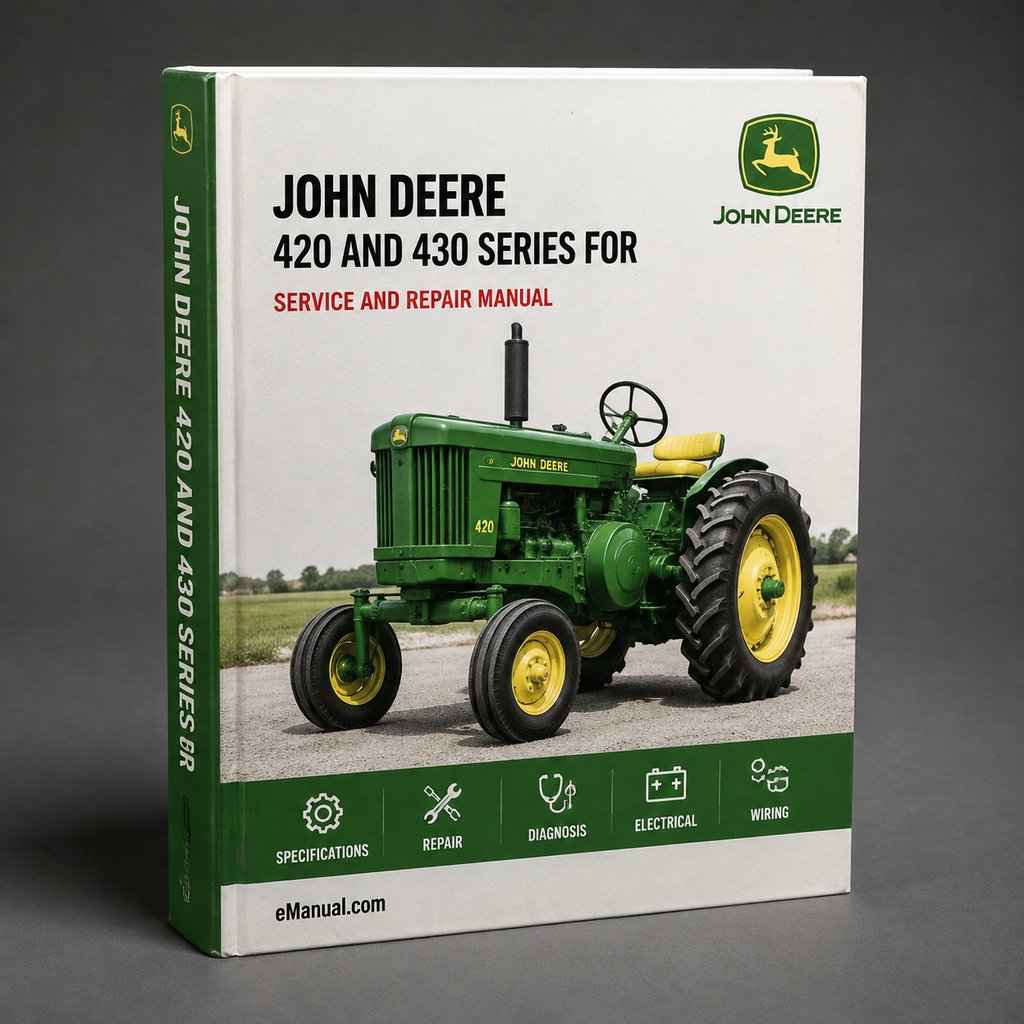 John Deere 420 and 430 Series Parts Catalog for Tractors