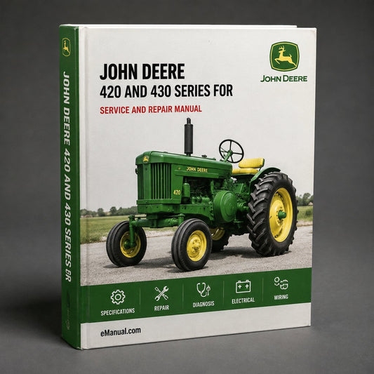 John Deere 420 and 430 Series Parts Catalog for Tractors
