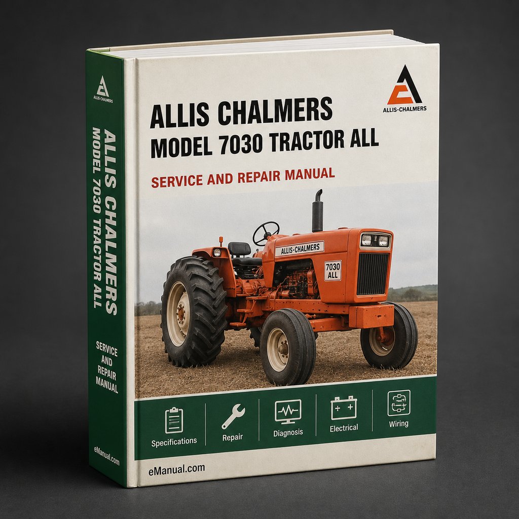 Allis Chalmers Model 7030 Tractor All Service Repair Manual