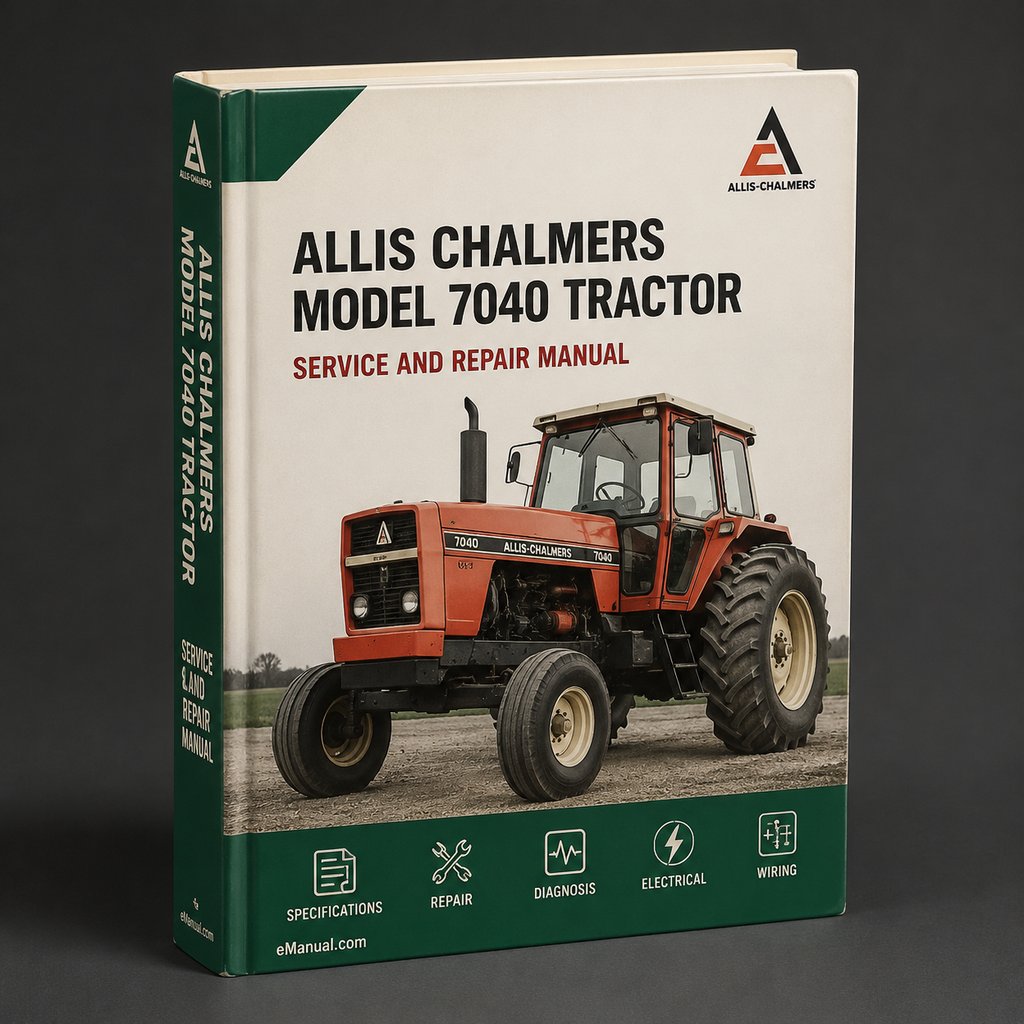 Allis Chalmers Model 7040 Tractor Workshop Service Repair Manual