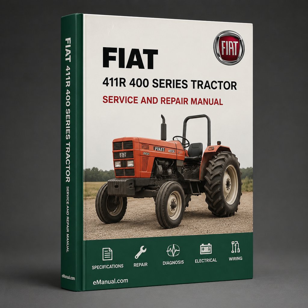 Fiat 411R 400 Series Tractor Service Repair Workshop Manual