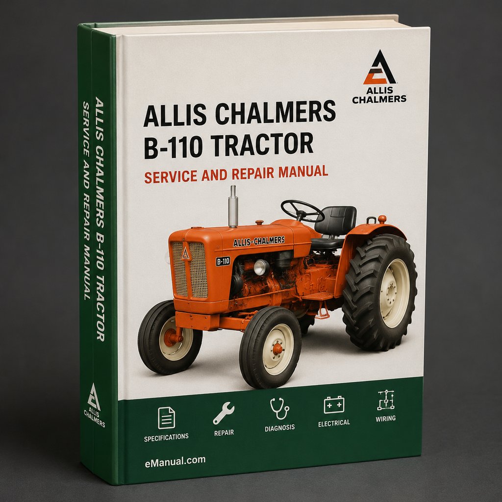 Allis Chalmers B-110 Tractor Service Repair Manual