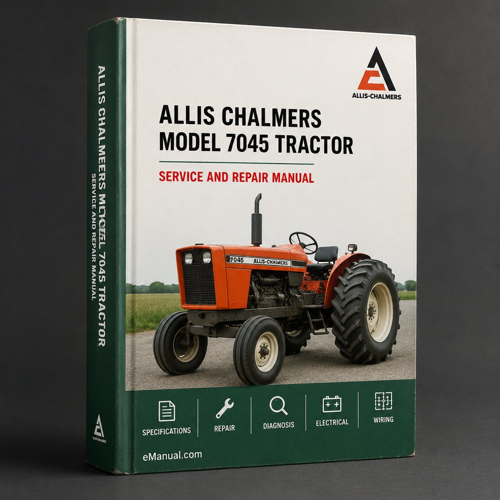 Allis Chalmers Model 7045 Tractor Service Repair Manual