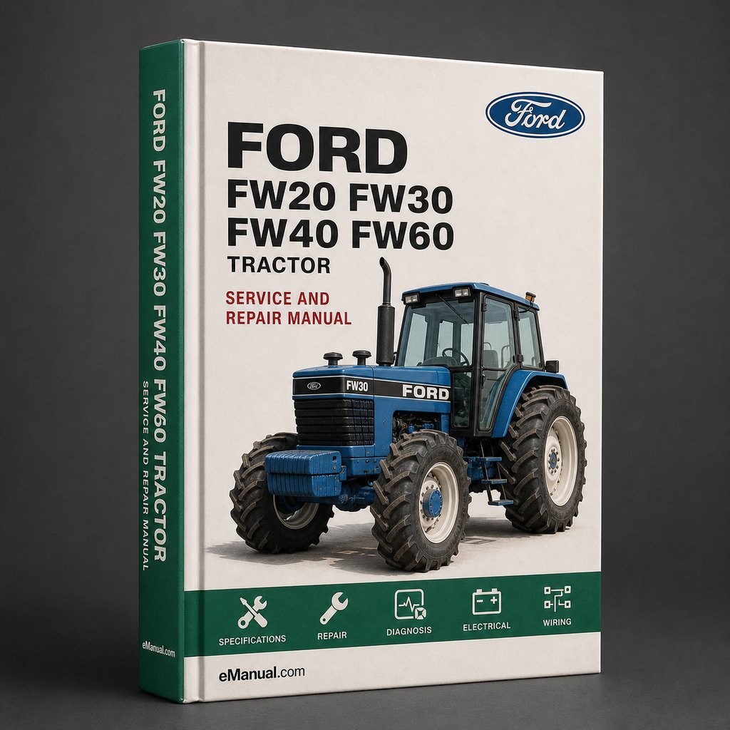 Ford FW20 FW30 FW40 FW60 Tractor OperatorS Manual