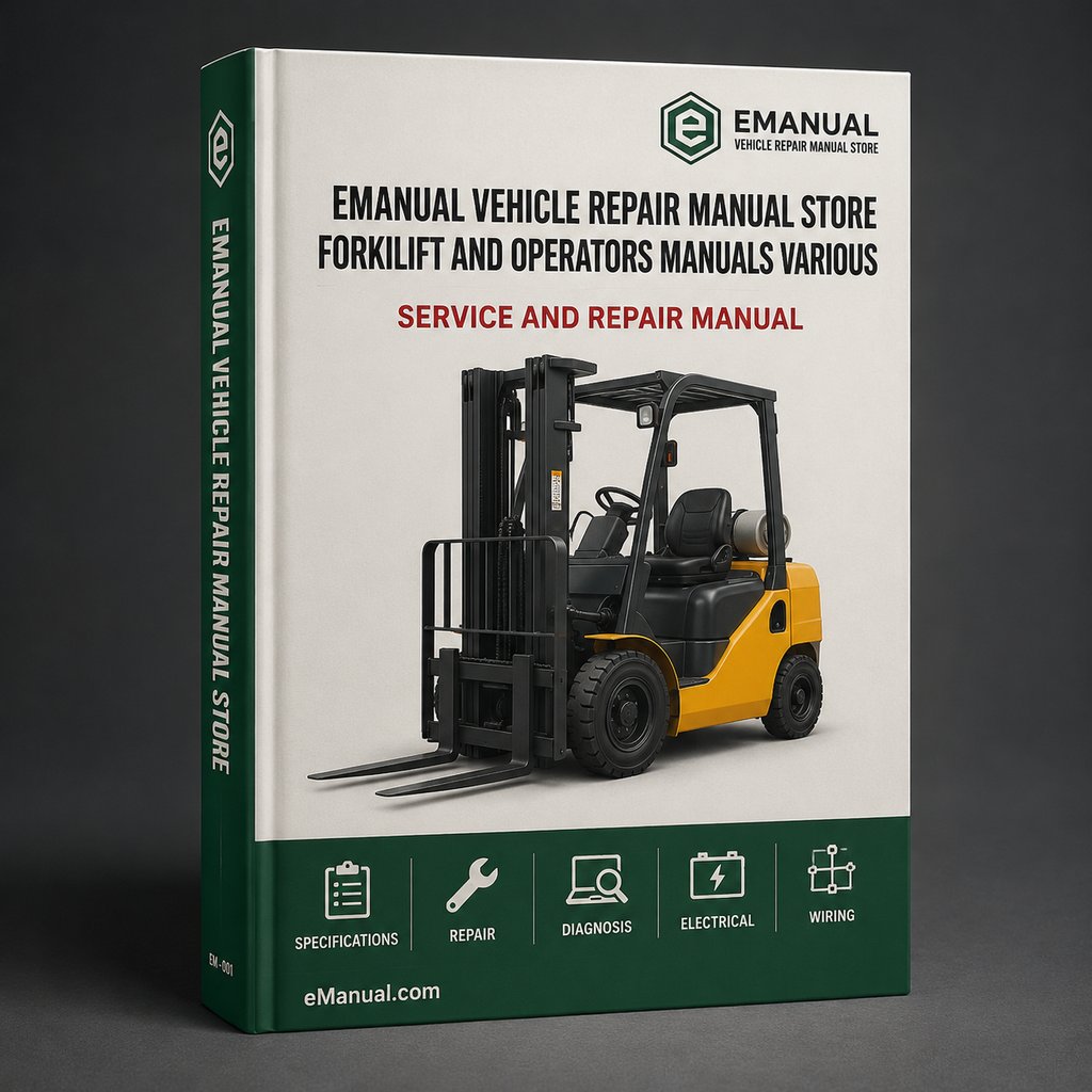 forkilift Service and operators Manuals various