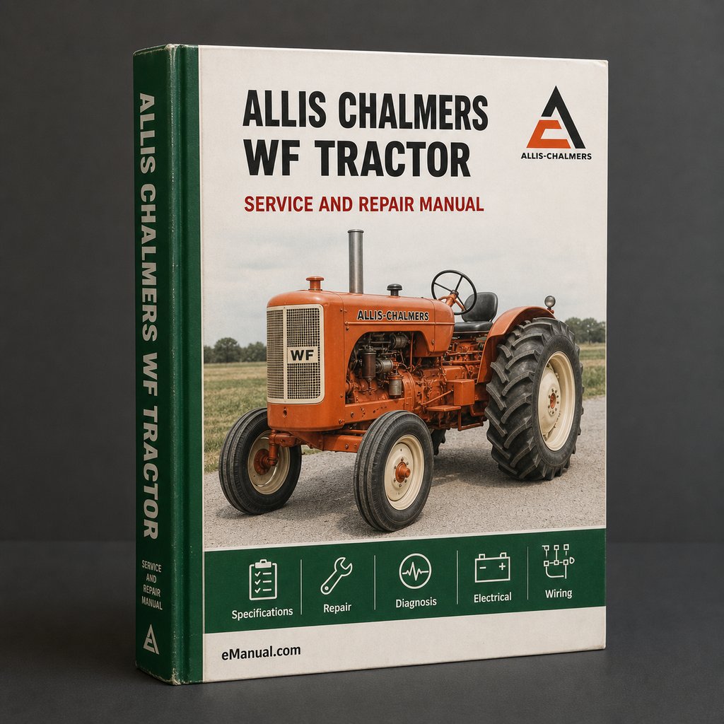 Allis Chalmers WF Tractor Workshop Repair Service Manual