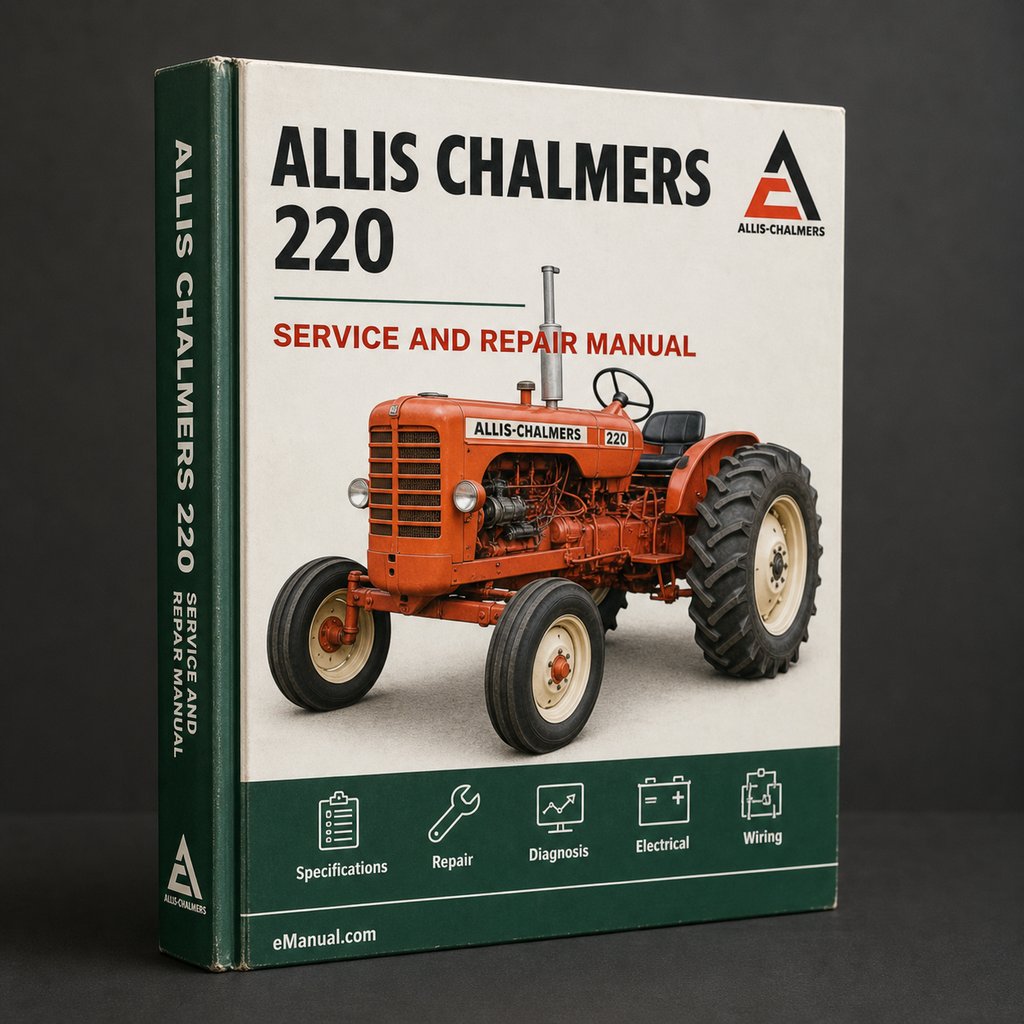 Allis Chalmers 220 Factory Service Repair Manual