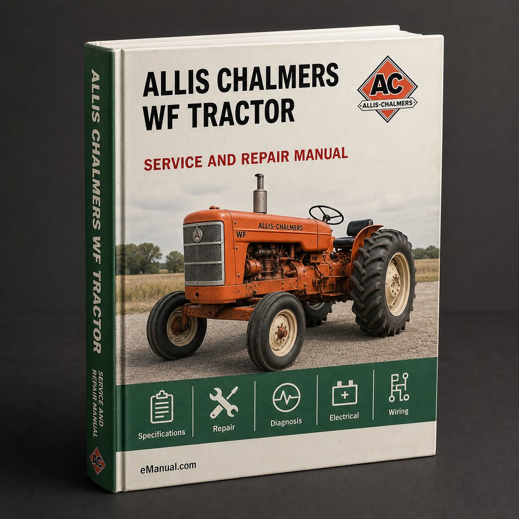 Allis Chalmers WF Tractor Factory Service Repair Manual