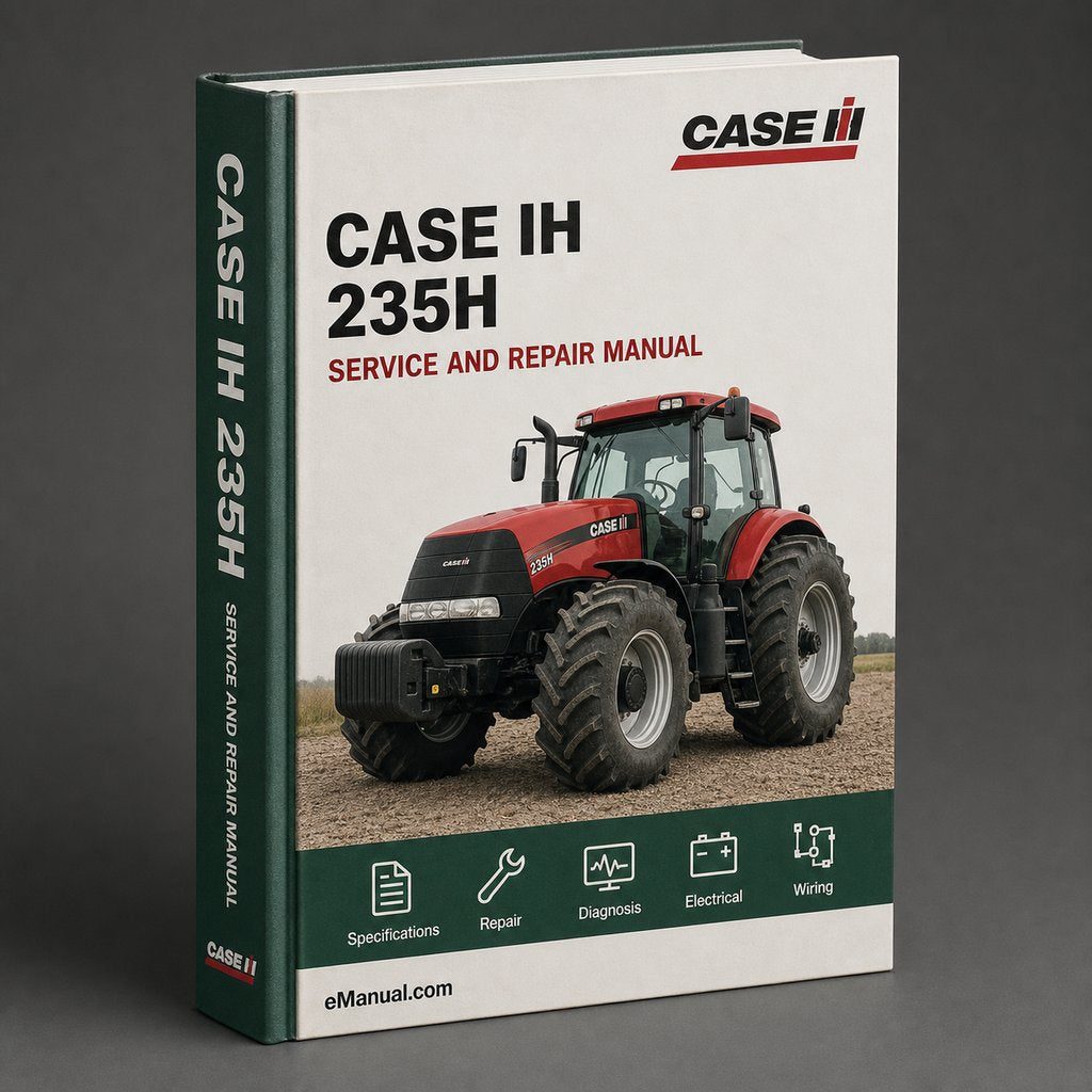 Case IH 235H Factory Service Repair Manual