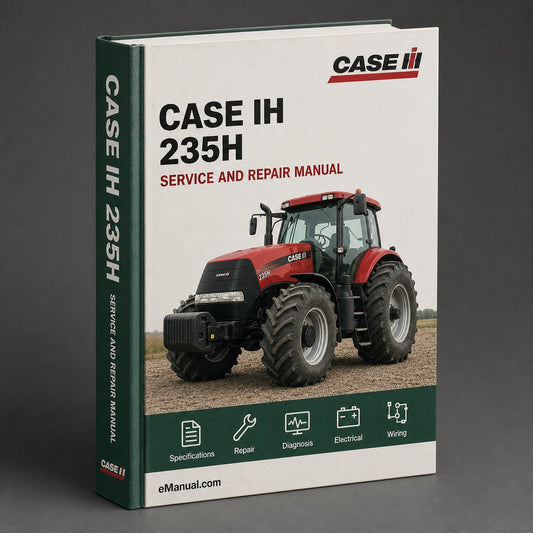 Case IH 235H Factory Service Repair Manual