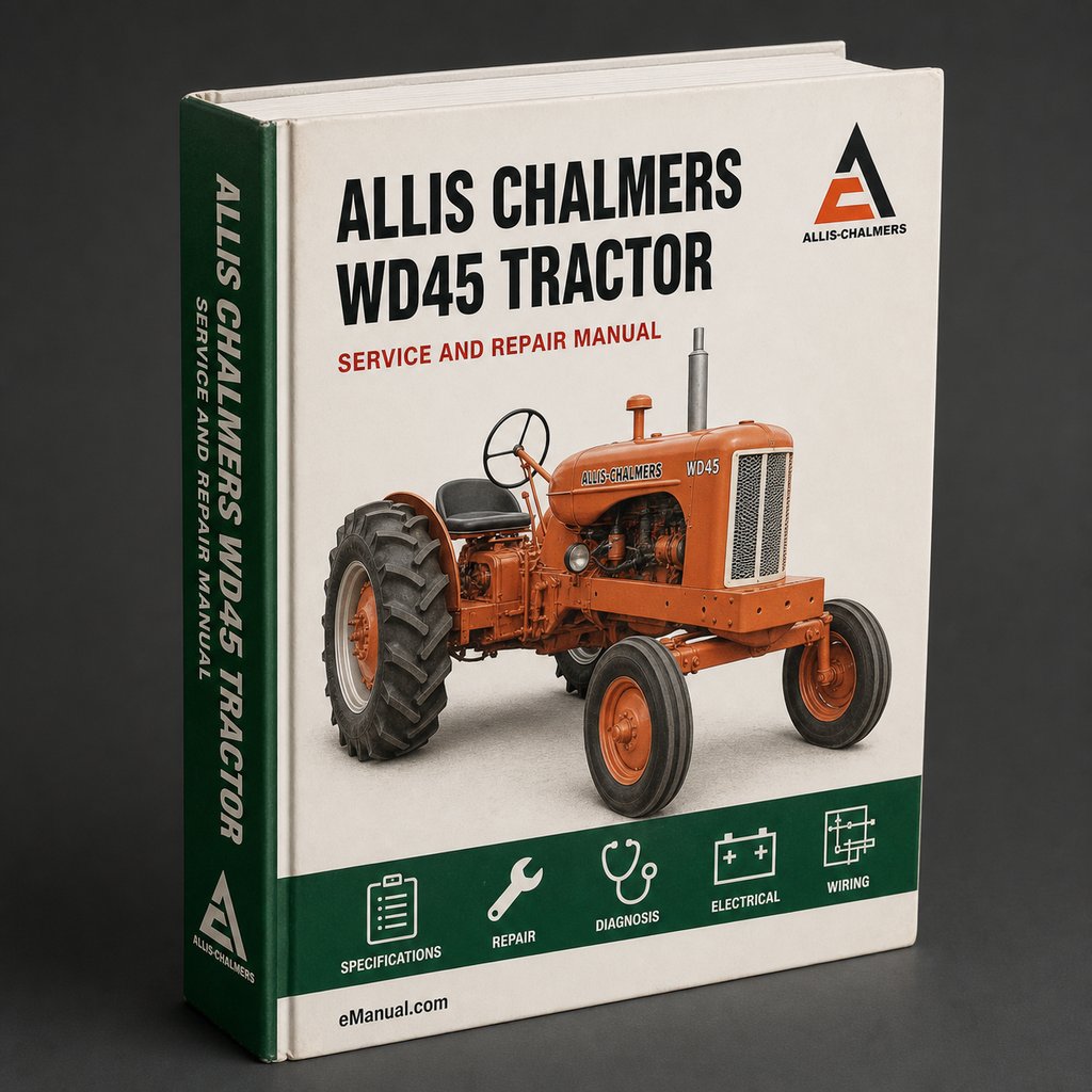 Allis Chalmers WD45 Tractor Workshop Repair Service Manual