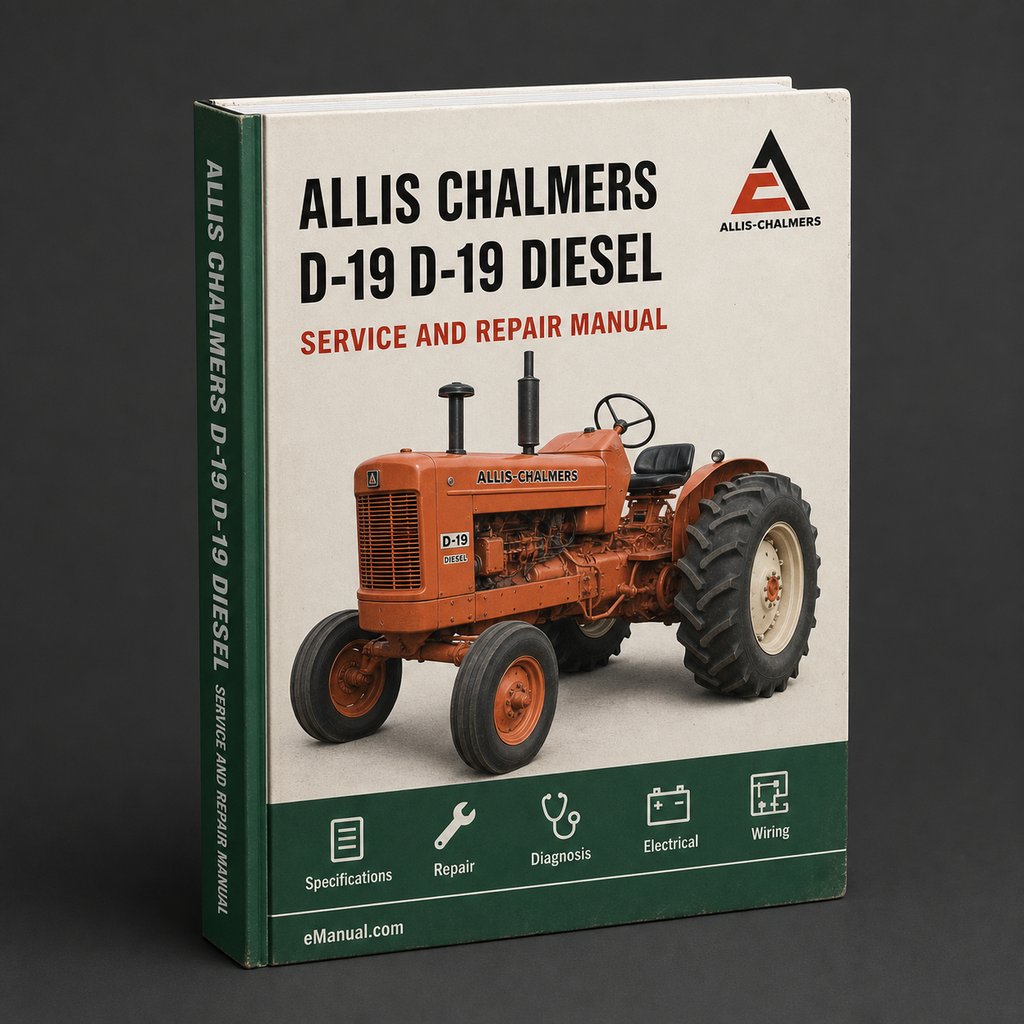 Allis Chalmers D-19 D-19 Diesel Factory Service Manual