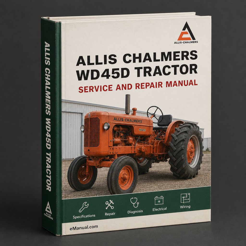 Allis Chalmers WD45D Tractor Factory Service Repair Manual
