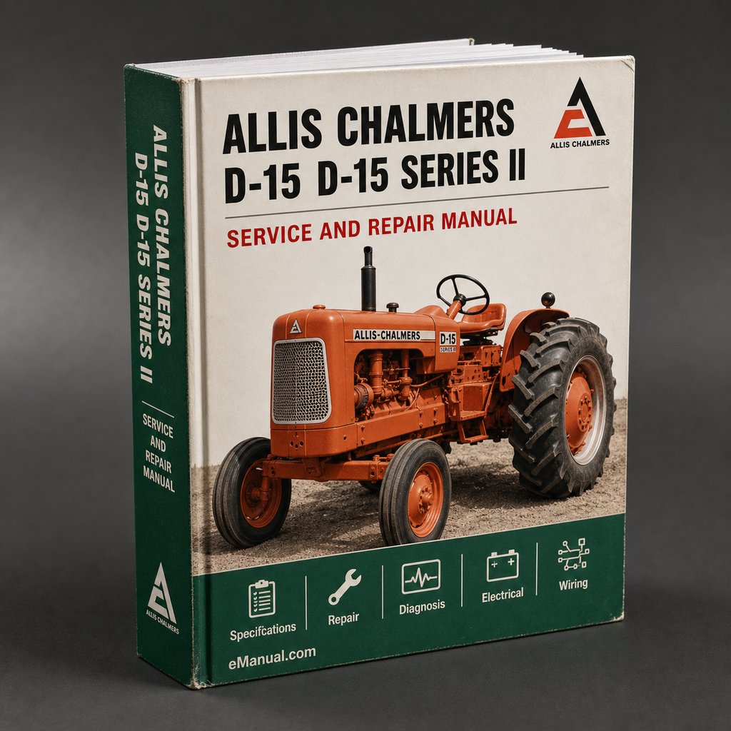 Allis Chalmers D-15 D-15 Series II Factory Service Manual