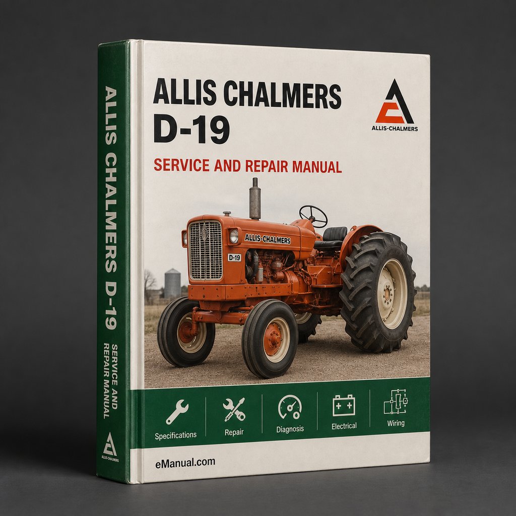 Allis Chalmers D-19 Factory Service Repair Manual