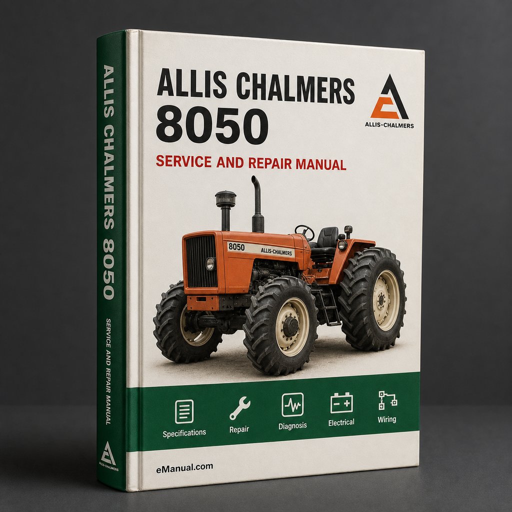 Allis Chalmers 8050 Factory Service Repair Manual
