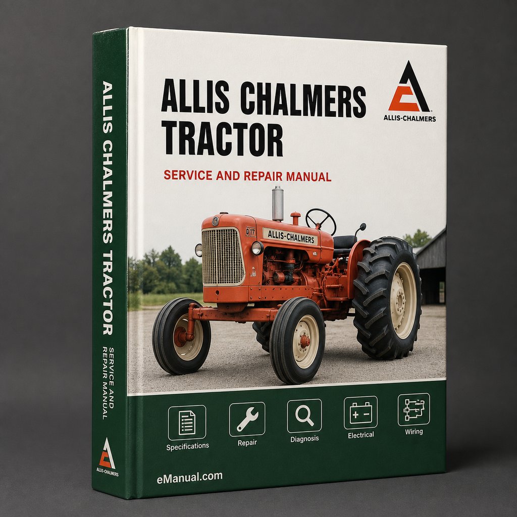 Allis Chalmers G Tractor Workshop Repair Service Manual