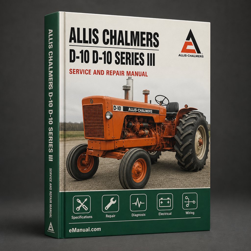 Allis Chalmers D-10 D-10 Series III Factory Service Manual