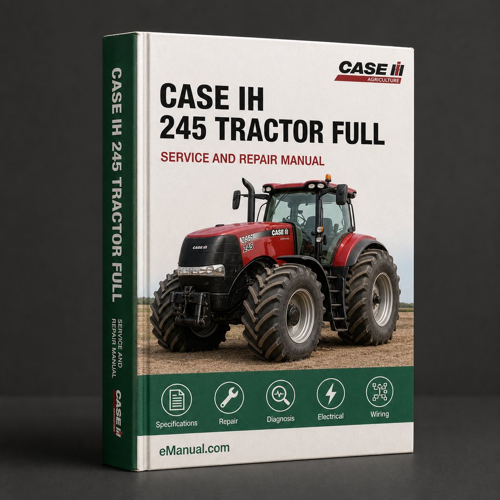 Case IH 245 Tractor Full Service Repair Manual