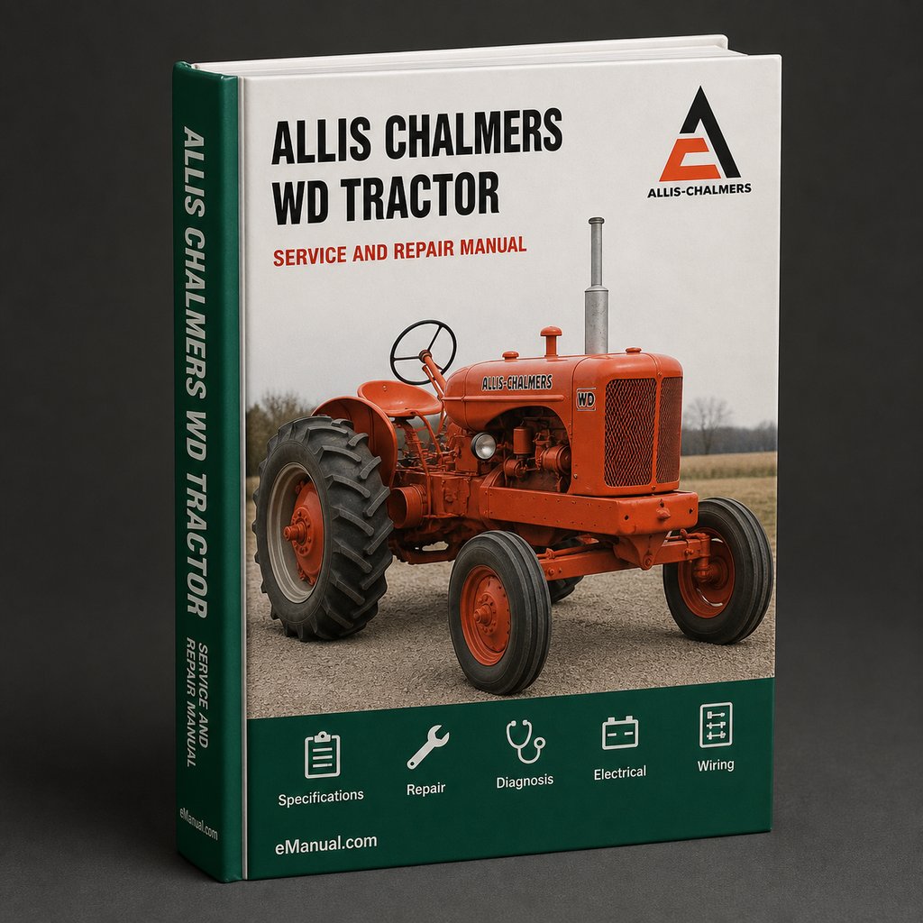 Allis Chalmers WD Tractor Factory Service Repair Manual
