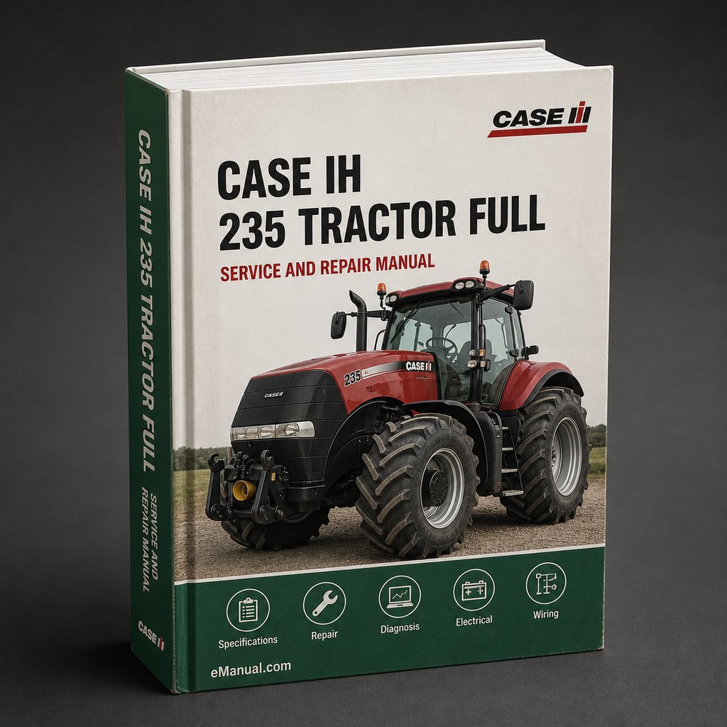 Case IH 235 Tractor Full Service Repair Manual